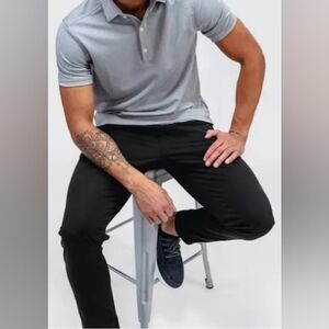 Ministry of Supply Kenetic Pull On Black Jogger Pants